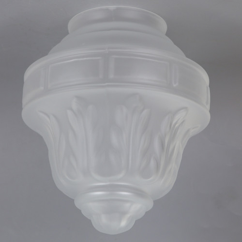 3-1/4in Fitter Frosted Colonial Glass Shade