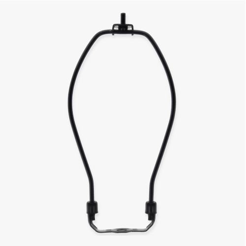 12in. Black Finish Heavy Duty Harp Includes 1/8ips Slip Harp Bottom Saddle.