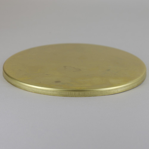 5in Diameter Blank (No Center Hole) Stamped Brass Straight Edge Checkring