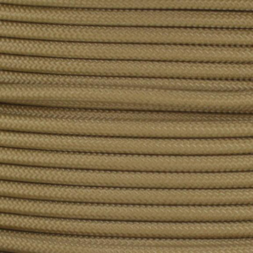 14/1 Cloth Covered - White 14 Gauge AWM Stranded Flexible Cord - Gold