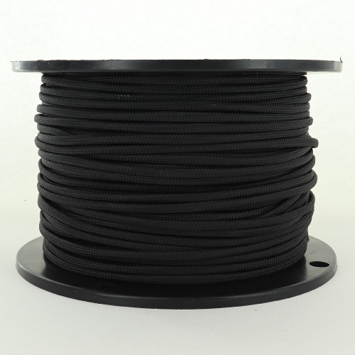 22/2 PLT I-64 Black Nylon Overbraid Wire