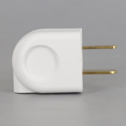Architectural Replacement Plug for use with Lutron Dimmable Receptacles - White