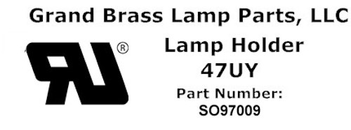 E26 Black Phenolic On-Off Rocker Switch Lamp Socket with 1/8ips Threaded Bushing. Screw Terminal Wire Connections