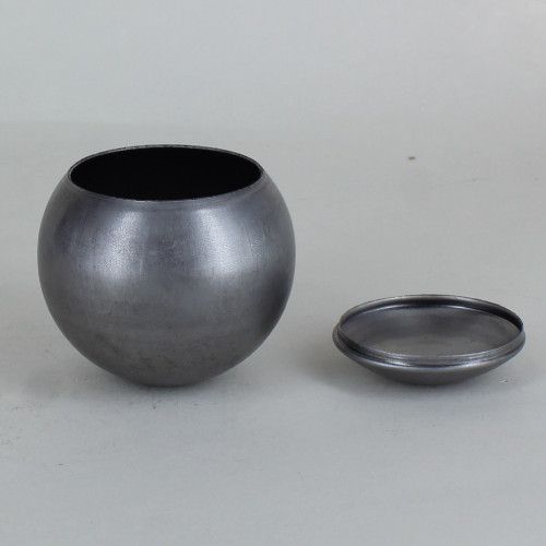 2-1/2in Diameter Unfinished Steel Eyeball Body Ball with Cover