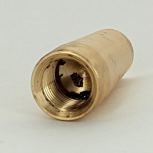 1/8ips Female - 0.50 Barrel Plunger - Unfinished Brass