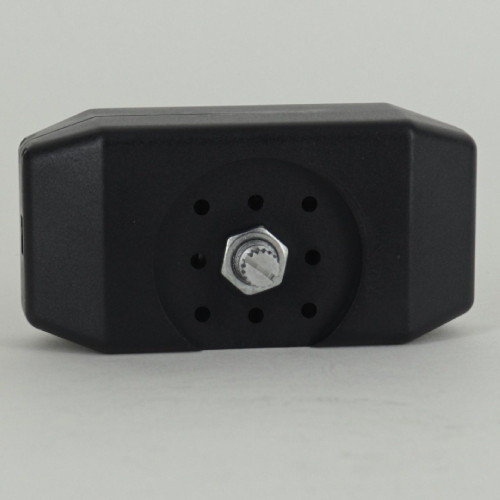 Black Rotary Dimmer Dimmer rated for use 120 VAC-150W Maximum