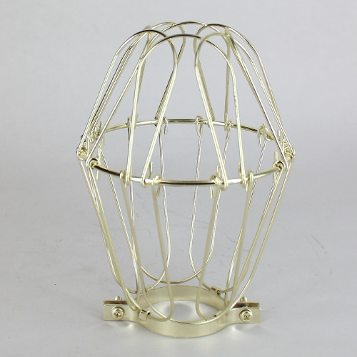 Brass Plated Bulb Cage