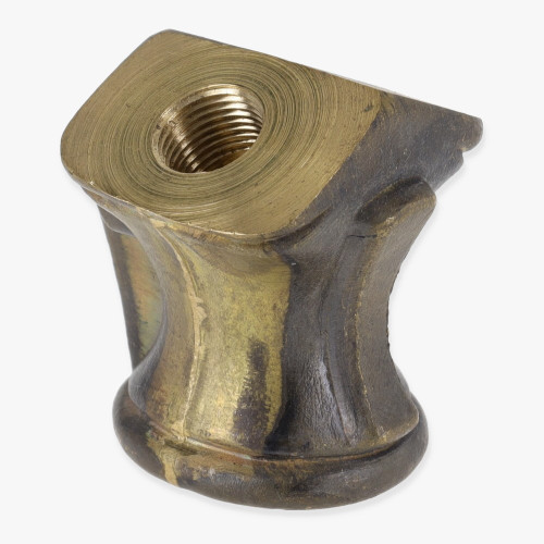 Cast Brass Y Body with 1/8ips Female Threaded Holes - Unfinished Brass