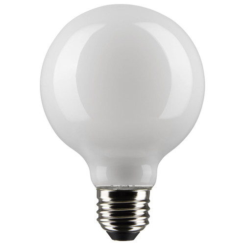 6-watt LED lamp is traditional, yet contemporary with its sleek finish and energy saving LED technology. Elegantly illuminate any room in the house with this dimmable, globe shaped bulb. Sophisticated and modern, this lamp delivers 15,000 hours of warm white light.