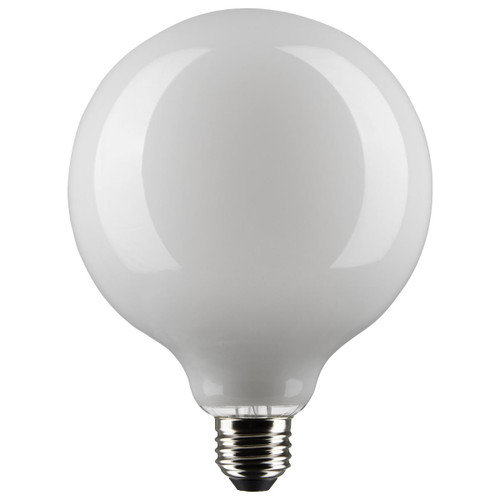 6-watt LED lamp is traditional, yet contemporary with its sleek finish and energy saving LED technology. Elegantly illuminate any room in the house with this dimmable, globe shaped bulb. Sophisticated and modern, this lamp delivers 15,000 hours of warm white light.