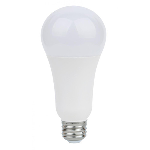 5/14/20 Watt A21 LED; 3-Way Lamp; White Finish; 4000K CCT; Medium Double Contact Base; 120 Volt