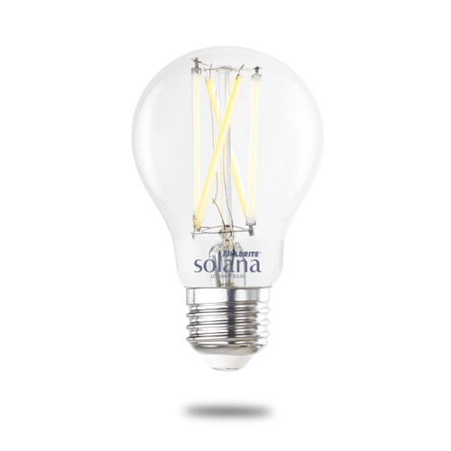 SMART LED WIFI BULB 8W A19 90CRI WHITE LIGHT CLEAR 60W EQUIVALENT