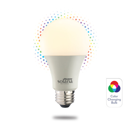 SMART LED WIFI BULB 9W A19 90CRI WHITE LIGHT PLUS MULTI-COLOR 60W EQUIVALENT