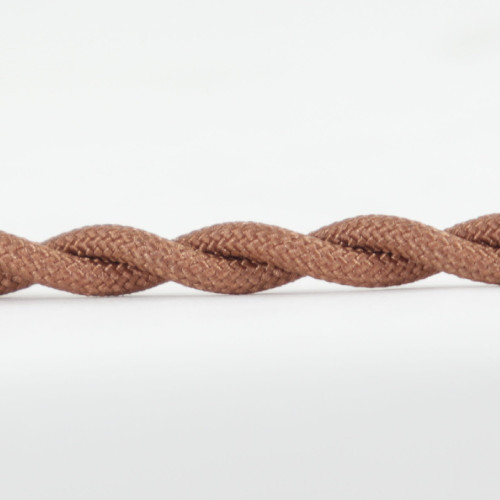 18/2 AWG SPT-1 Type - Metallic Copper - UL Recognized Cloth Covered Twisted Wire.