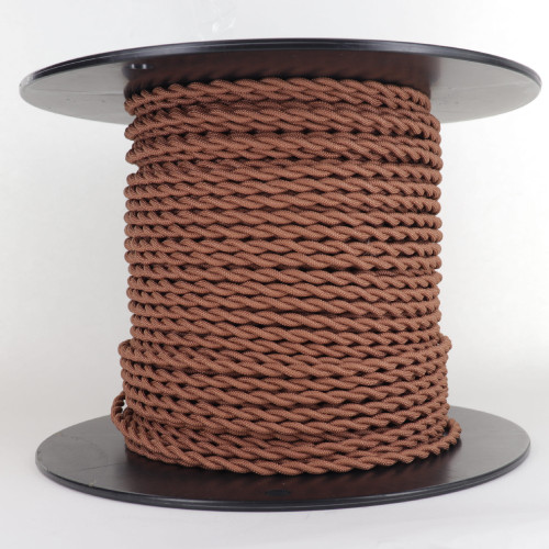 18/2 AWG SPT-1 Type - Metallic Copper - UL Recognized Cloth Covered Twisted Wire.