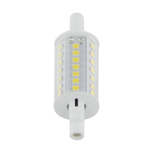 6 Watt LED Bulb; J-Type T3 78mm; 120 Volt; R7S Base; 3000K; Double Ended; 200 Degree Beam Angle