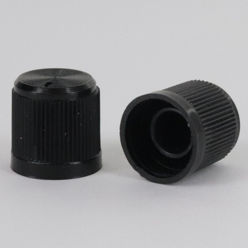 Black Plastic Dimmer Knob