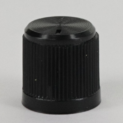 Black Plastic Dimmer Knob