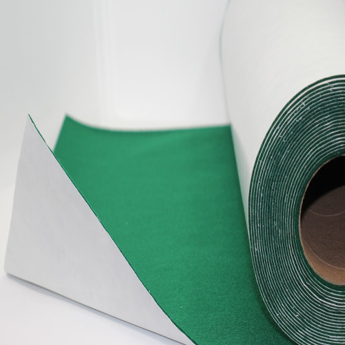 24in Wide X 36in Long Green Self Adhesive Sticky Back Felt