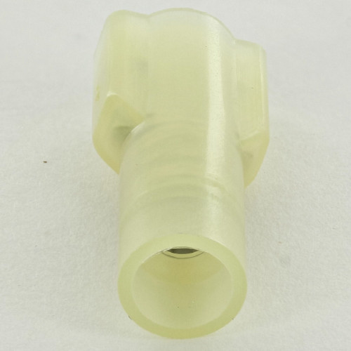 Female 12-10 Gauge Wire Yellow Fully Insulated Quick Slide Connector