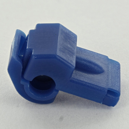 Blue 18-14 Wire Gauge insulation-displacement-connectors (IDC)