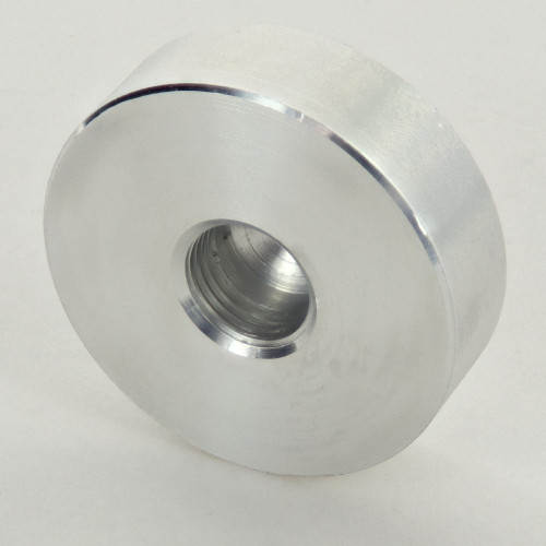1/8ips - 1-1/4in X 3/8in - Disc Finial - Unfinished Aluminum