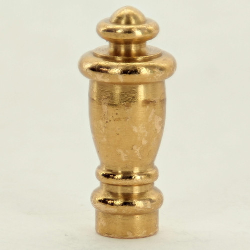 Urn Finial with 8/32 Female Threaded - Brass