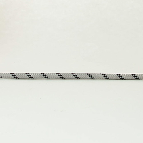 14/1 AWM Type - Silver With Black Tracer - UL Recognized Cloth Covered Stranded Flexible Cord