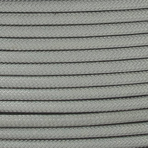 14/1 AWM Type - Silver - UL Recognized Cloth Covered Stranded Flexible Cord