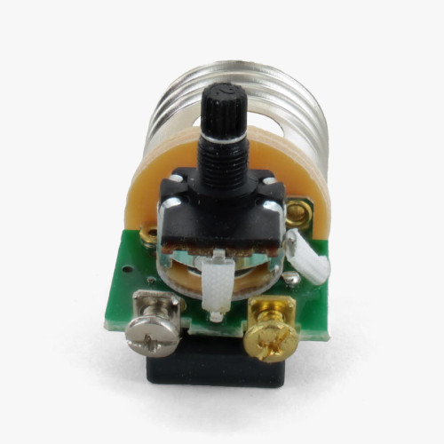 Uno Threaded E-26 Full Range Dimmer Socket with 1/8ips Cap - Brushed / Satin Brass Finish