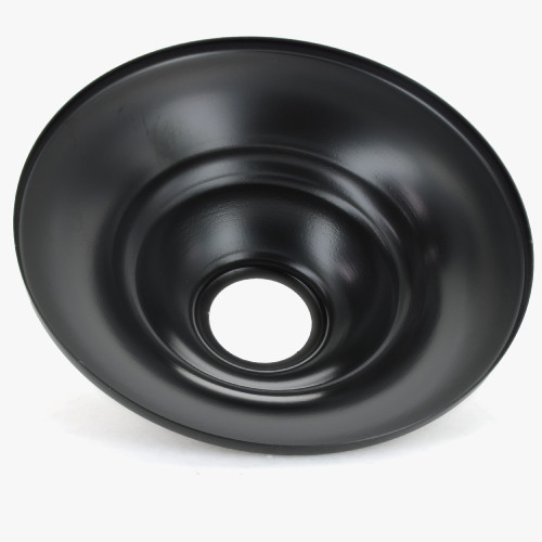 1-1/16in Center Hole - Tapered Spun Canopy - Black Finish