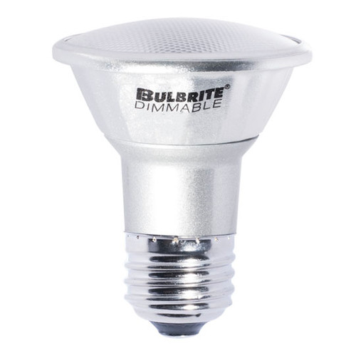 7W - LED - PAR20 - E26 -80 CRI - 3000K - 40 Degree Beam Angle Flood -  Wet Dimmable