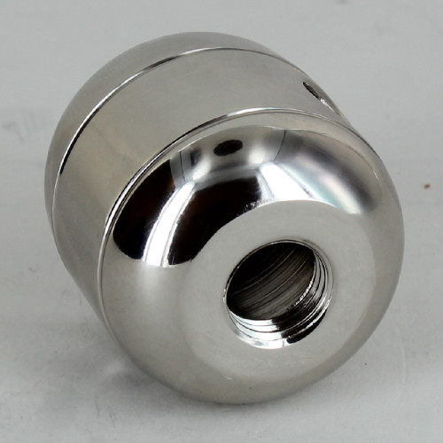 2 X 1/8ips. Side Holes - 1/4ips Bottom - Large Cluster Body - Nickel Plated