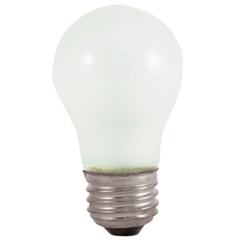 40W Frosted E-26 Base A-15 Appliance Bulb