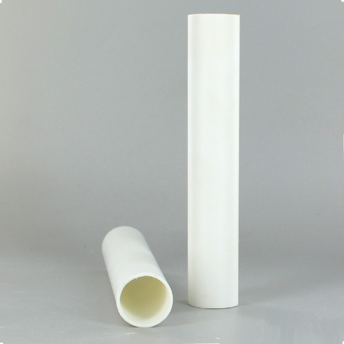 7/8in.O.D. x 36 in. Long Hard Plastic Candle Tubing - White