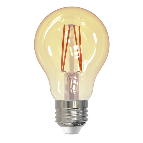 4.5Watt = 40W E-26 Base A19 LED Filament Bulb feature a tinted glass and long LED Filaments