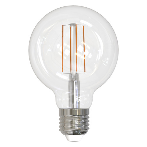 8.5W LED E26 Base G25 Globe 3000K Filament Fully Compatible Dimming Bulb - Clear