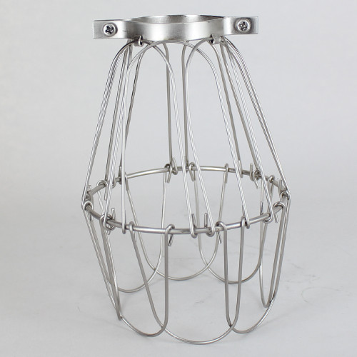 Nickel Plated Bulb Cage
