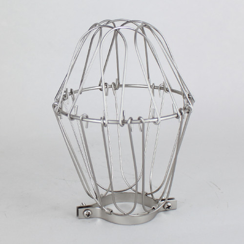 Nickel Plated Bulb Cage