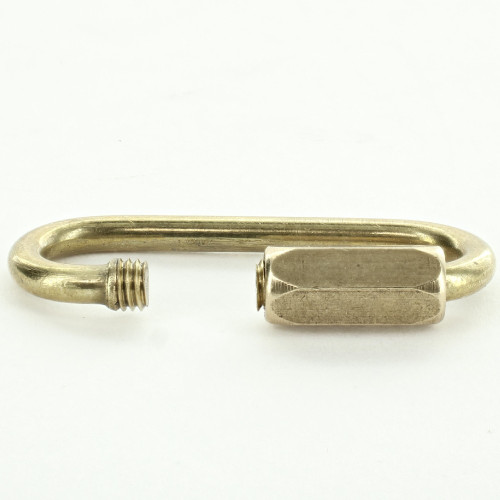 1/8 Thick LONG OPENING BRASS QUICK LINK