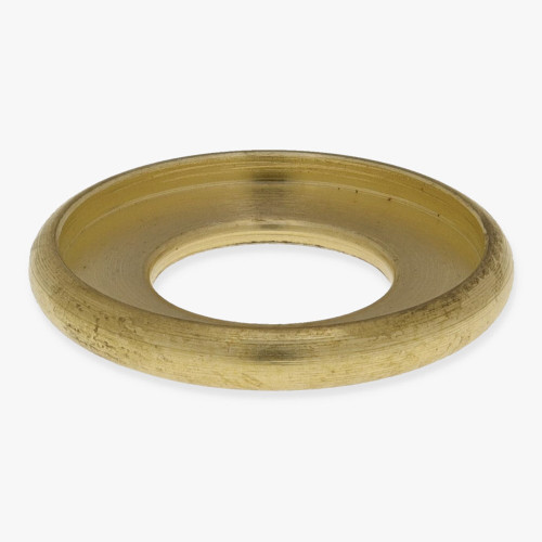 3/4in. Seat X 1/8ips.(7/16in) Slip Through Center Hole Turned Brass Check Ring.