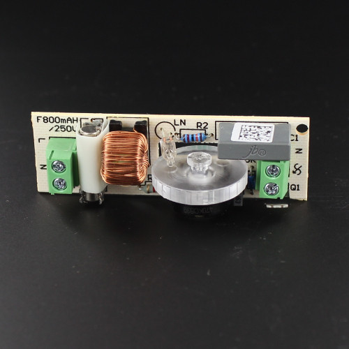 Simple In-line Rotary Lamp Dimmer - Clear