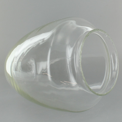 8in. Clear Gothic Glass with 4in. Neck