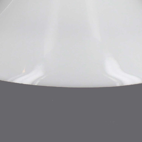 Opal White Torchiere Glass Shade with 1-5/8in. Hole