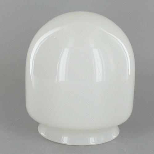 3-3/4in. Opal Round Bottom Cylinder Tube with 3in. Neck