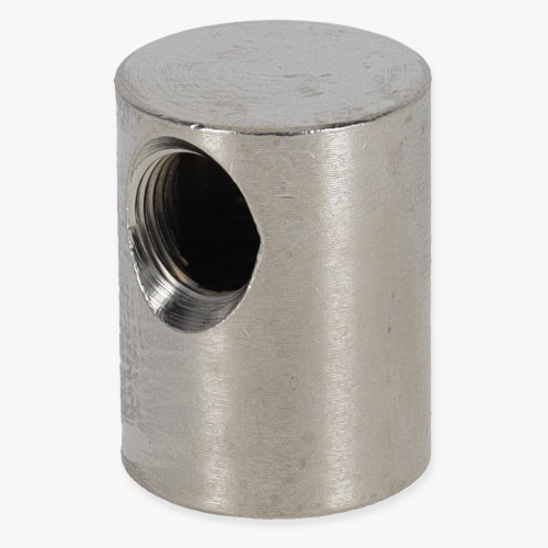 1/4ips X 1/8ips Threaded - 3/4in Diameter Straight 90 Degree Armback - Nickel Plated