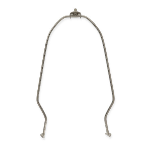 10in. Heavy Duty Nickel Plated Swing Arm Lamp Shade Harp