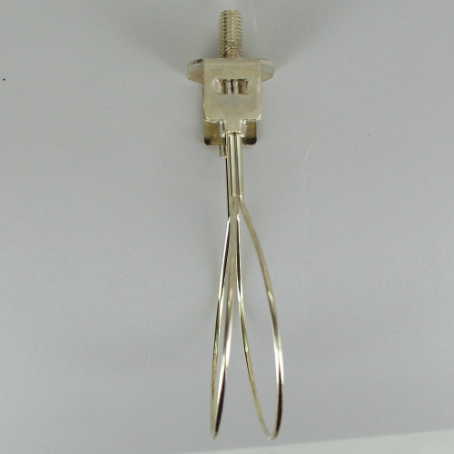Brass Plated A-19 Type Medium Base Clip-On Bulb Clip