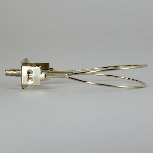 Brass Plated A-19 Type Medium Base Clip-On Bulb Clip