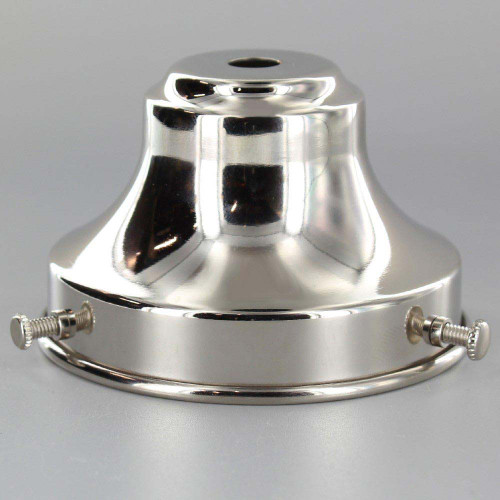 3-1/4in. Polished Nickel Finish Deep Holder